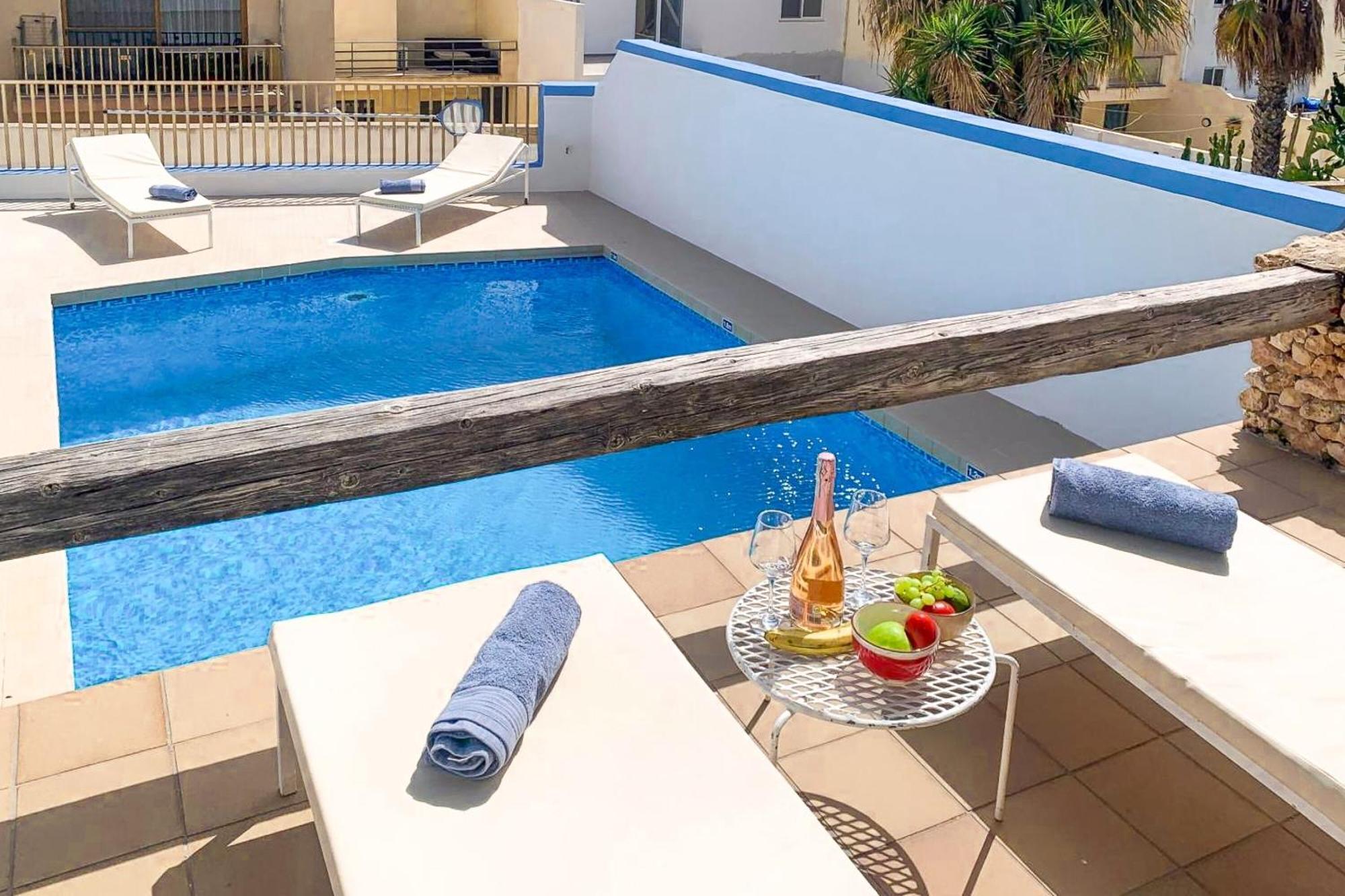Pool & Sea Merill Lägenhet Mellieħa